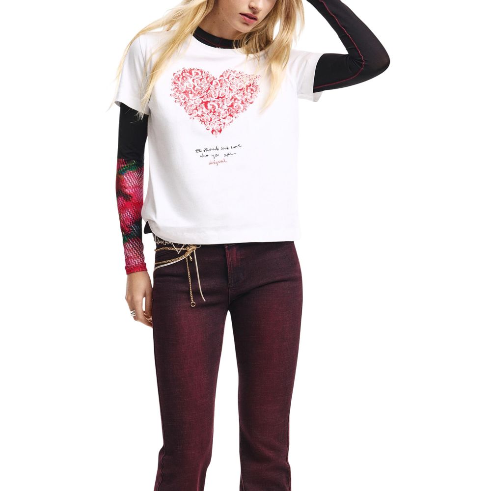 White Cotton T-Shirt