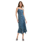Blue Lyocell Long Dress