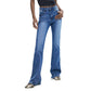 Light Blue Cotton Mom Jeans