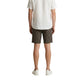 Black Cotton Bermuda Shorts