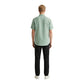 Green Linen Shortsleeve Shirt