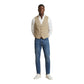 Beige Cotton Waistcoat