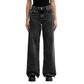 Black Recycled Cotton Relaxed Fit Jeans