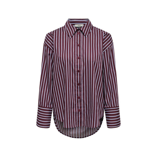 Bordeaux Cotton Blouse