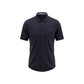 Blue Polyamide Shortsleeve Shirt