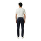 Blue Cotton Skinny Pants
