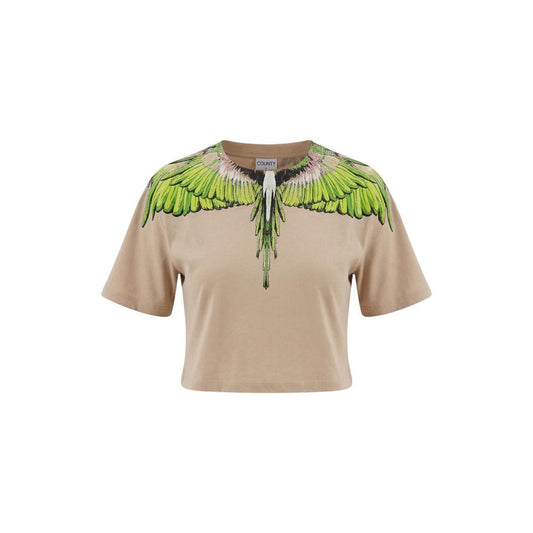 Beige Cotton T-Shirt