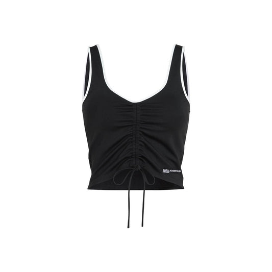 Black Viscose Top