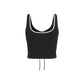 Black Viscose Top