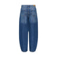 Blue Cotton Mom Jeans