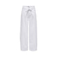 White Cotton Mom Jeans
