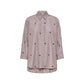 Brown Recycled Polyester Blouse