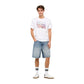 Light Blue Organic Cotton Bermuda Shorts