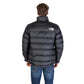 Black Polyester Full-Length Jacket