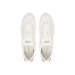 White Recycled Polyester Low Top Sneakers
