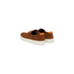 Brown Suede Leather Slip-On Loafers