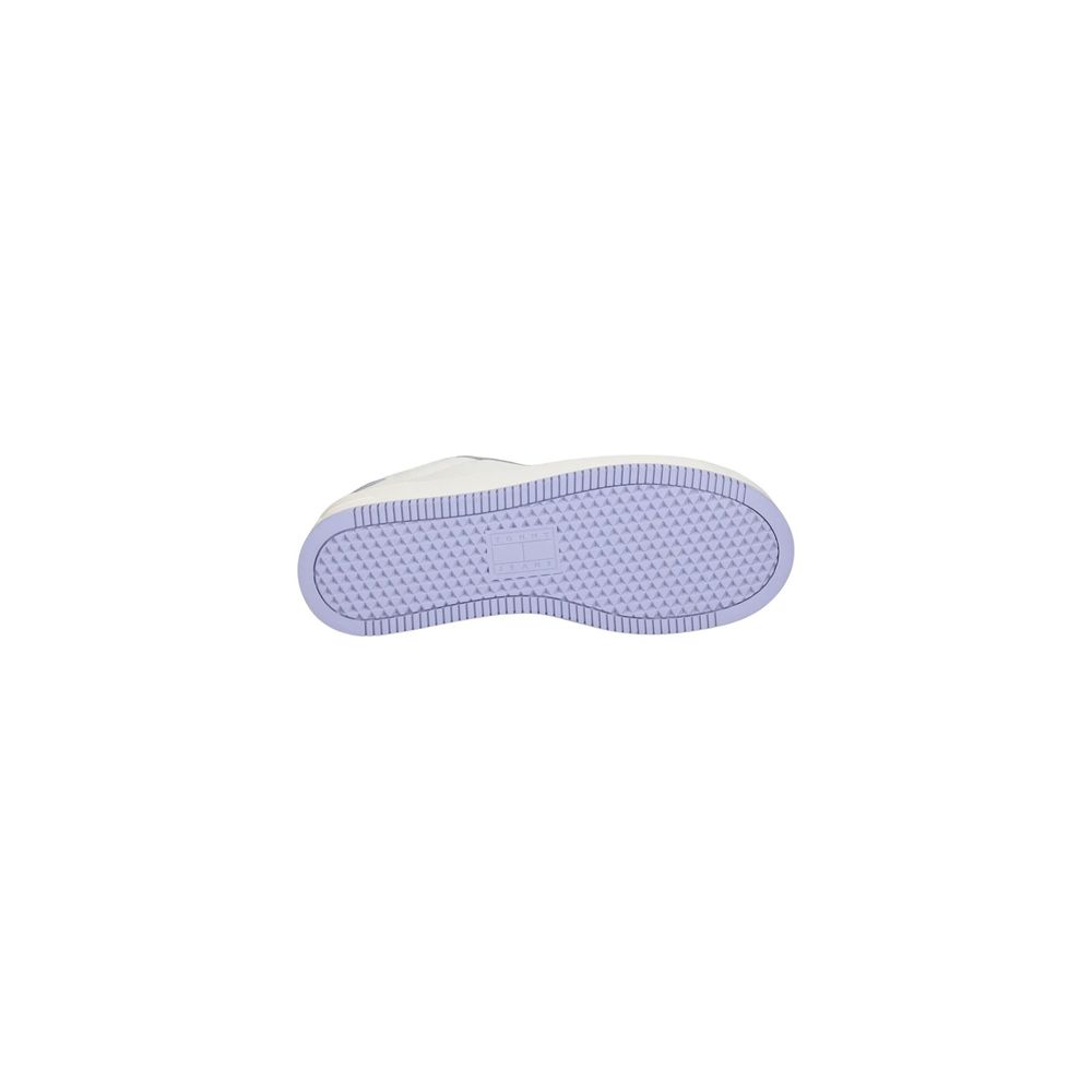 White Leather Chunky Sneakers