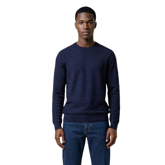 Blue Viscose Sweatshirt