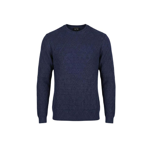 Blue Viscose Sweatshirt