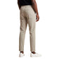 Beige Polyester Casual Pants