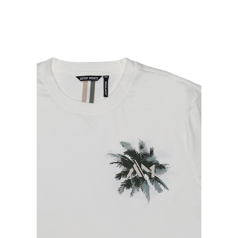 Beige Cotton T-Shirt