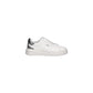Silver Leather Sneakers