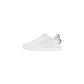 White Polyethylene Platform Sneakers