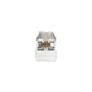 White Polyethylene Platform Sneakers