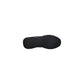 Black Polyester Athletic Sneakers