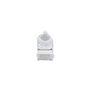 White Artificial Leather Chunky Sneakers