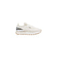 Beige Polyester Athletic Sneakers