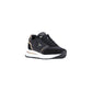 Bicolor Polyester Athletic Sneakers
