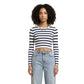 Blue Viscose Sweatshirt