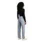 Black Viscose Sweatshirt