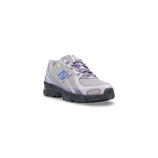 Purple Synthetic Athletic Sneakers
