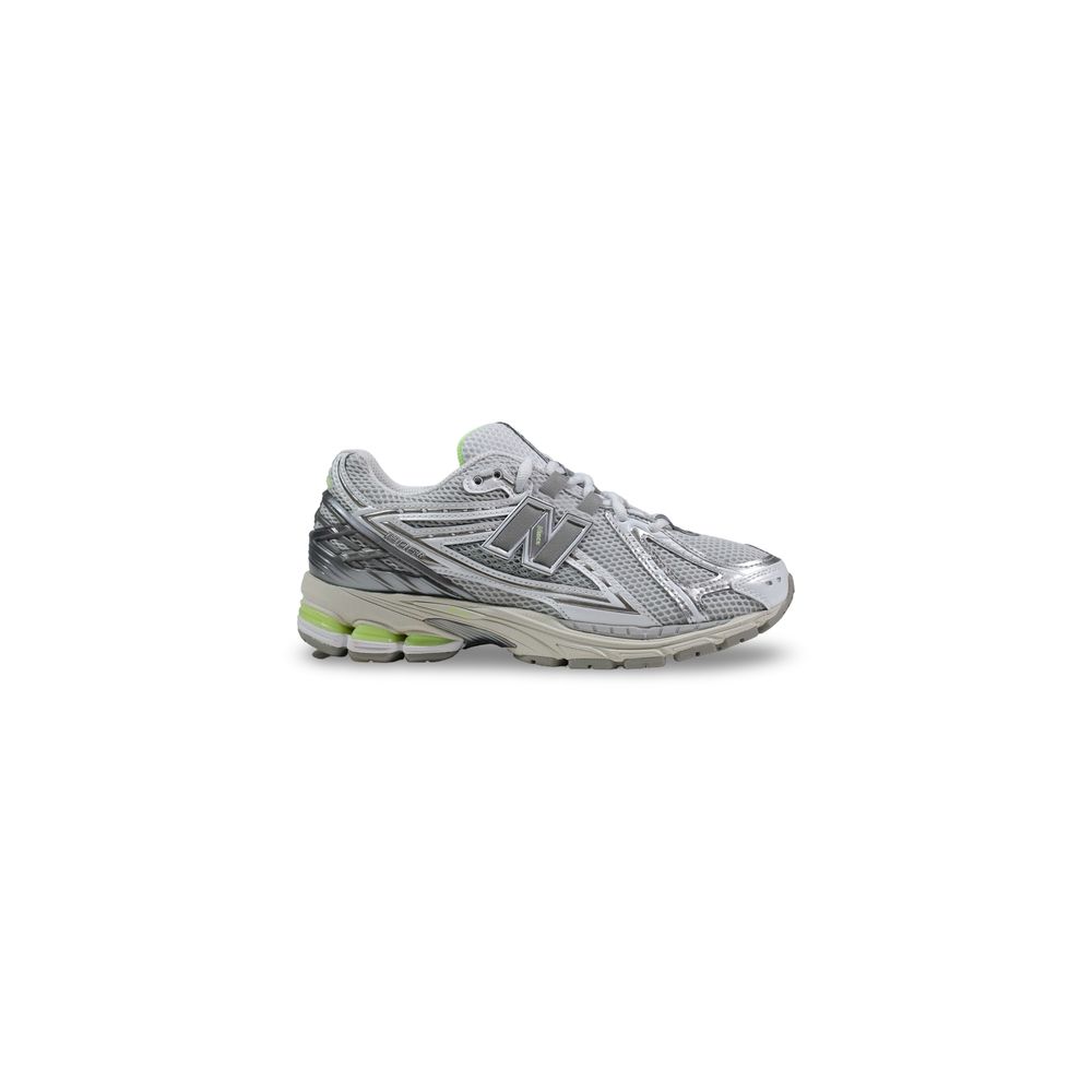 Gray Synthetic Athletic Sneakers