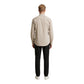 Beige Viscose Pattern Shirt