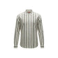 White Cotton Pattern Shirt