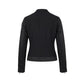 Black Polyamide Biker Jacket