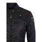 Black Polyamide Biker Jacket