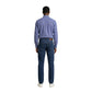 Blue Cotton Dress Shirt