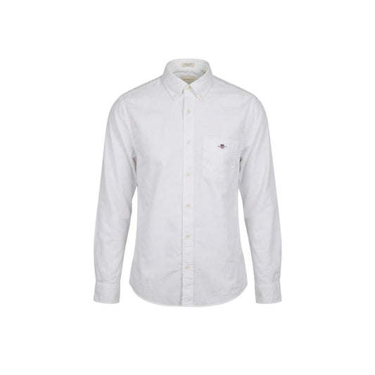 White Cotton Dress Shirt