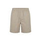 Beige Cotton Knee Length