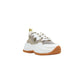 Bicolor Polyethylene Athletic Sneakers