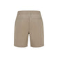 Beige Cotton Knee Length