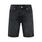 Black Denim Shorts