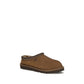 Brown Nubuc Leather Clogs