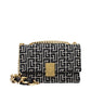 Black Fabric Crossbody Bag