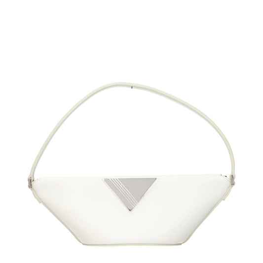 White Leather Handbag