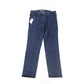 Blue Cotton Women Pant